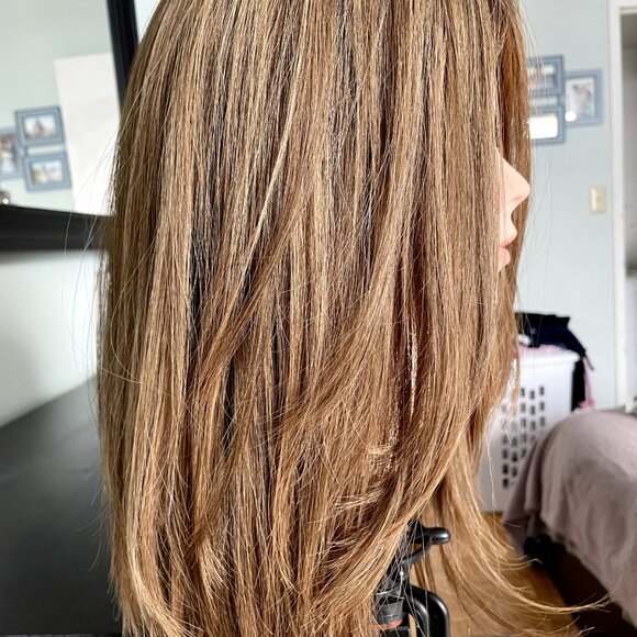 Stunning Silk Human Hair topper I NEW I MadisonWigs - Picture 6 of 11